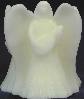 Triple Angel Candle - Ivory