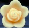 Small Floating Rose Candle - Ivory
