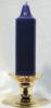 Premium Handmade 1.5" Wide x 6" Tall Unscented Pegged Candle - Navy