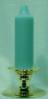 Premium Handmade 1.5" Wide x 6" Tall Unscented Pegged Candle - Seafoam Green