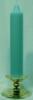 Premium Handmade 1.5" Wide x 9" Tall Unscented Pegged Candle - Seafoam Green