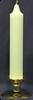 Premium Handmade 1.5" Wide x 9" Tall Unscented Pegged Candle - Shell White