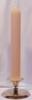 Premium Handmade 1.5" Wide x 12" Tall Unscented Pegged Candle - Peach