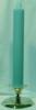 Premium Handmade 1.5" Wide x 12" Tall Unscented Pegged Candle - Seafoam Green