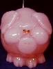 Sitting Piggy Candle (Pig Candle)