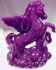 Pegasus Candle - Purple