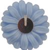 Small Floating Daisy Candle (1.75") - Light Blue w/ Brown Center