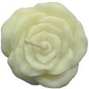 Medium Floating Rose Candle (2.5") - Ivory