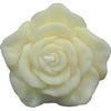 Large Floating Rose Candle (3") - Ivory