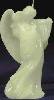 Harp Angel Candle - Ivory