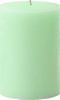 4" x 6" Unscented Pillar Candle (Pale Green)