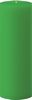 4" x 12" Unscented Pillar Candle (Green)