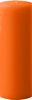 4" x 12" Unscented Pillar Candle (Orange)