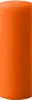 4" x 12" Unscented Pillar Candle (Orange)