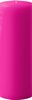 4" x 12" Unscented Pillar Candle (Fuchsia)