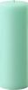 4" x 12" Unscented Pillar Candle (Seafoam)