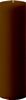 4" x 15" Unscented Pillar Candle (Brown)