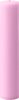 4" x 20" Unscented Pillar Candle (Pastel Pink)