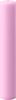 4" x 24" Unscented Pillar Candle (Pastel Pink)