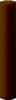 4" x 24" Unscented Pillar Candle (Brown)
