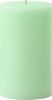 5" x 9" Unscented Pillar Candle (Pale Green)