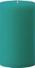 5" x 9" Unscented Pillar Candle (Teal / Turquoise)