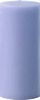 5" x 12" Unscented Pillar Candle (Periwinkle)