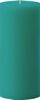 5" x 12" Unscented Pillar Candle (Teal / Turquoise)