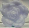 Large Floating Rose Candle - Sky Blue