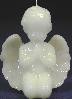 Kneeling Cherub Candle - Ivory