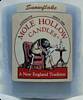 Mole Hollow 3" Wide x 3" Tall Pillar Candle - Snowflake