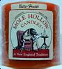 Mole Hollow 3" Wide x 3" Tall Pillar Candle - Tutti Frutti