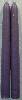 Mole Hollow Standard Taper Candles 8" Tall (Pair) - Lavender