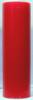 Premium Handmade 2" Wide x 6" Tall Unscented Pillar Candle - Bright Red