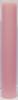 Premium Handmade 2 1/4" Wide x 12" Tall Unscented Pillar Candle - Baby Pink